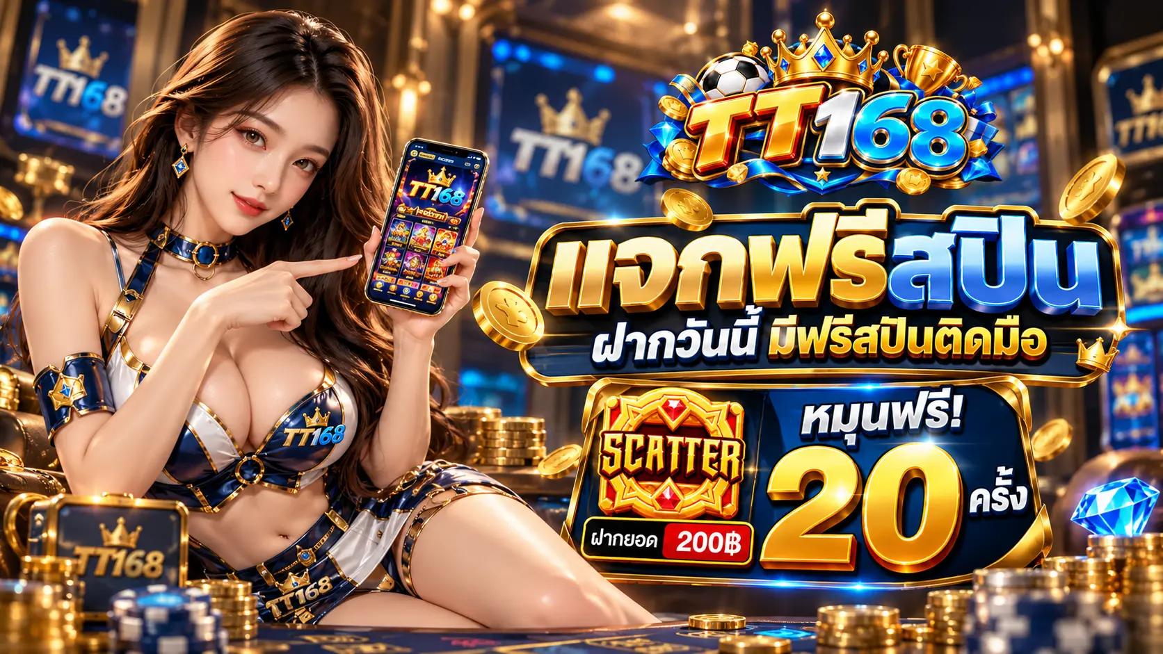 TT168 โปร200